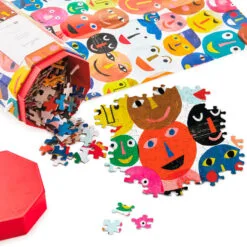 Hallmark Share Smiles 550-Piece Jigsaw Puzzle -Hallmark popular shop Diverse and Colorful Faces 550 Piece Jigsaw Puzzle 1PUZ1430 02