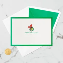 Hallmark Dr. Seuss™ How The Grinch Stole Christmas!™ Wreath 3D Pop-Up Christmas Card -Hallmark popular shop Dr. Seuss Grinch 3D PopUp Christmas Card 1499IXC7132 06