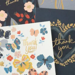 Hallmark Elegant Florals Boxed Blank Thank-You Notes Assortment, Pack Of 48 10 Hallmark Elegant Florals Boxed Blank Thank-You Notes Assortment, Pack Of 48 -Hallmark popular shop Elegant Florals Assorted Boxed ThankYou Cards 5STZ1169 03