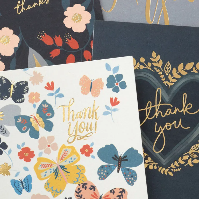 Hallmark Elegant Florals Boxed Blank Thank-You Notes Assortment, Pack Of 48 5 Hallmark Elegant Florals Boxed Blank Thank-You Notes Assortment, Pack Of 48 - Image 3