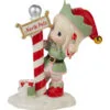 Precious Moments Greetings From The North Pole Elf Figurine, 5.2" -Hallmark popular shop Elf Painting North Pole Precious Moments Figurine 231013 01