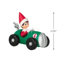 Hallmark The Elf On The Shelf® Race To The Finish Scout Elf™ Ornament -Hallmark popular shop Elf on the Shelf in Race Car Keepsake Ornament 1799QXI7357 03