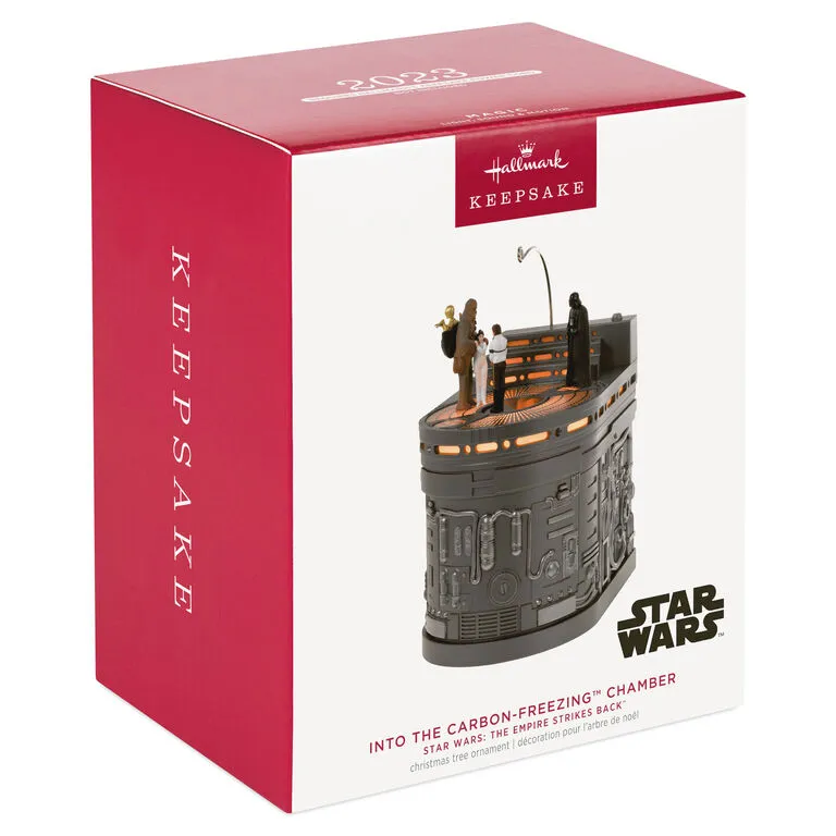 Hallmark Star Wars: The Empire Strikes Back™ Into The Carbon-Freezing™ Chamber Ornament With Light, Sound And Motion 6 Hallmark Star Wars: The Empire Strikes Back™ Into The Carbon-Freezing™ Chamber Ornament With Light, Sound And Motion - Image 4