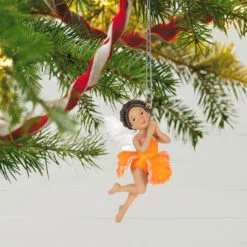 Hallmark Fairy Messengers Special Edition Ornament 9 Hallmark Fairy Messengers Special Edition Ornament -Hallmark popular shop Fairy in Orange Flower Dress Keepsake Ornament 1699QGO2789 02