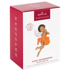 Hallmark Fairy Messengers Special Edition Ornament 11 Hallmark Fairy Messengers Special Edition Ornament -Hallmark popular shop Fairy in Orange Flower Dress Keepsake Ornament 1699QGO2789 04