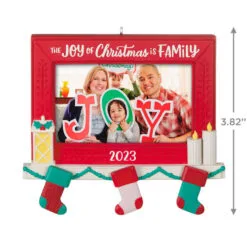 Hallmark Family Joy 2023 Photo Frame Ornament -Hallmark popular shop Family Joy 2023 Picture Frame Keepsake Ornament 1599QGO2587 03