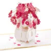 Hallmark Happy Thoughts Flower Bouquet 3D Pop-Up Thinking Of You Card -Hallmark popular shop Flower Bouquet 3D PopUp Thinking of You Card 1299LAD9644 01