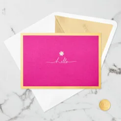 Hallmark Happy Thoughts Flower Bouquet 3D Pop-Up Thinking Of You Card -Hallmark popular shop Flower Bouquet 3D PopUp Thinking of You Card 1299LAD9644 06