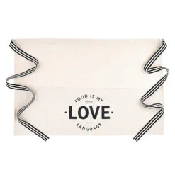 Food Is My Love Language Waist Apron