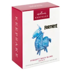 Hallmark Fortnite Ffrosty Back Bling Ornament -Hallmark popular shop Fortnite Ffrosty Llama Keepsake Ornament 1399QXI7187 04