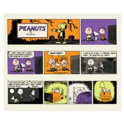 Hallmark Peanuts® Franken-Snoopy Comic Blanket, 50x60 -Hallmark popular shop Frankenstein Snoopy Comic Strip Blanket 1HGN1516 03