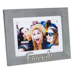 Malden Friends Gray Distressed Wood Picture Frame, 4x6/5x7 -Hallmark popular shop Friends Gray Wood Matted Picture Frame 331646 02