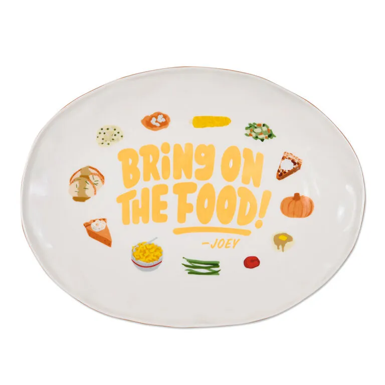 Hallmark Friends Bring On The Food Serving Platter 3 Hallmark Friends Bring On The Food Serving Platter