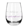 Girls Night Out Bail Me Out Stemless Wine Glass, 16 Oz. -Hallmark popular shop Girls Night Out Bail Me Out Stemless Wine Glass PWSC6001 01