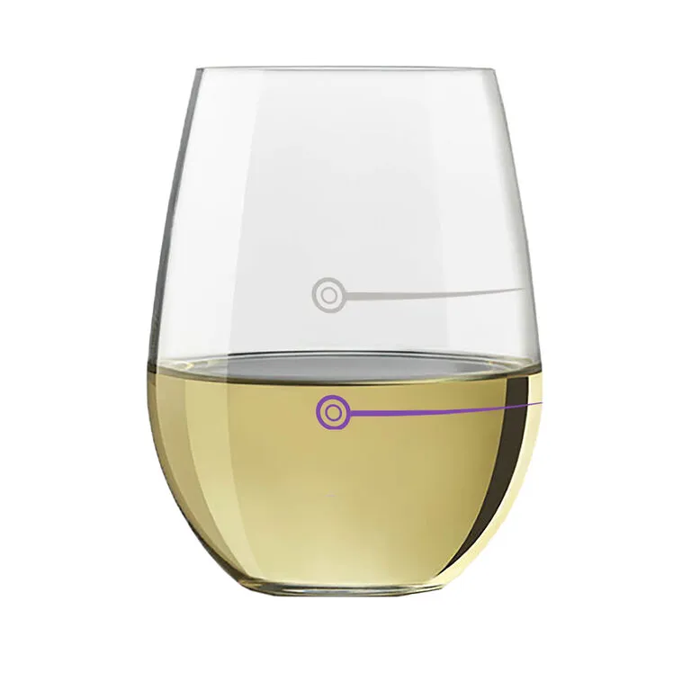 Girls Night Out Bail Me Out Stemless Wine Glass, 16 Oz. 4 Girls Night Out Bail Me Out Stemless Wine Glass, 16 Oz. - Image 2
