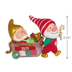 Hallmark Gnome For Christmas Special Edition 2023 Ornament -Hallmark popular shop Gnomes With Christmas Decorations Keepsake Ornament 2199QGO2817 03