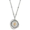 Heart Charm Dear You My Love Necklace, 17.5" -Hallmark popular shop Gold Heart Silver Charm Necklace 1005060053 01