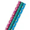 Hallmark Gold And Jewel Tones 3-Pack Wrapping Paper, 105 Sq. Ft. Total 1 Hallmark Gold And Jewel Tones 3-Pack Wrapping Paper, 105 Sq. Ft. Total -Hallmark popular shop Gold and Jewel Tones 3Pack Wrapping Paper Rolls 5EWR6389 01