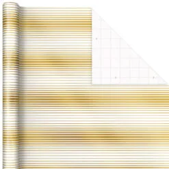 Hallmark Gold And White 6-Pack Holiday Wrapping Paper Assortment, 180 Sq. Ft. 18 Hallmark Gold And White 6-Pack Holiday Wrapping Paper Assortment, 180 Sq. Ft. -Hallmark popular shop Gold and White Christmas Wrapping Paper Assortment 5JXW1086 07