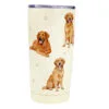 E&S Pets Golden Retriever Stainless Steel Tumbler, 20 Oz. -Hallmark popular shop Golden Retrievers on Cream Stainless Steel Tumbler 11515 01