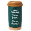 Hallmark Good Morning Ceramic Travel Mug, 12 Oz. -Hallmark popular shop Good Morning Ceramic Travel Mug 1SNN1079 01