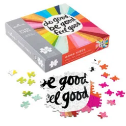 Hallmark Good Vibes 550-Piece Jigsaw Puzzle -Hallmark popular shop Good Vibes Colorful Rays 550Piece Jigsaw Puzzle 1PUZ1440 02