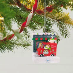 Hallmark Happy Holiday Parade Collection Gregor's Trattoria Musical Ornament With Light -Hallmark popular shop Gregors Trattoria and Food Truck Keepsake Ornament 3499QGO2527 02