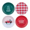 Hallmark Channel Appetizer Plates, Set Of 4 -Hallmark popular shop Hallmark Channel Assorted Ceramic Appetizer Plates 1XKT3528 01