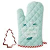 Hallmark Channel Bake And Watch Oven Mitt And Cookie Cutter, Set Of 2 1 Hallmark Channel Bake And Watch Oven Mitt And Cookie Cutter, Set Of 2 -Hallmark popular shop Hallmark Channel Holiday Oven Mitt and Cookie Cutter 1XKT3513 01