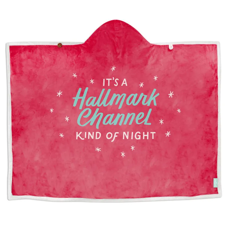 Hallmark Channel Kind Of Night Hooded Blanket, 50x70 3 Hallmark Channel Kind Of Night Hooded Blanket, 50x70