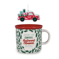 Hallmark Channel Red Truck Ornament And Mug, Set Of 2