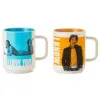Hallmark Star Wars™ Han Solo™ And Princess Leia™ Bespin™ I Love You I Know Stacking Mugs, Set Of 2 -Hallmark popular shop Han Solo and Princess Leia Blue and Orange Mugs 1SHP2148 01