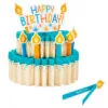 Hallmark Happy Birthday Cake 3-D Pop-Up Honeycomb Centerpiece -Hallmark popular shop Happy Birthday Cake Paper PopUp Centerpiece 1BID1091 01