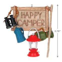 Hallmark Happy Camper Ornament 9 Hallmark Happy Camper Ornament -Hallmark popular shop Happy Camper Sign and Gear Keepsake Ornament 1899QGO2917 03