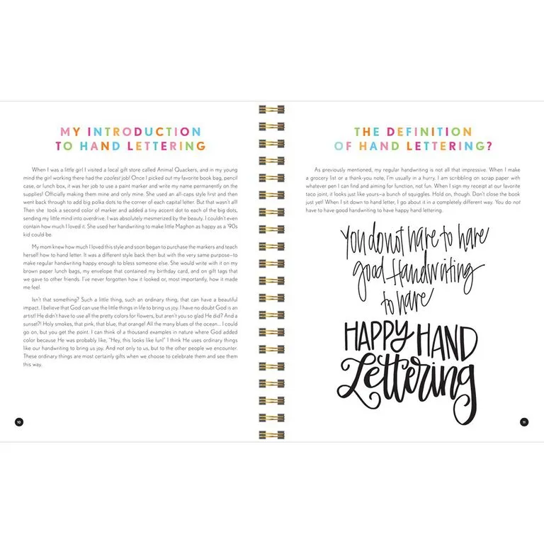 Happy Hand Lettering How-To Guide Book 4 Happy Hand Lettering How-To Guide Book - Image 2