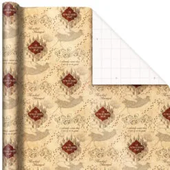 Hallmark Harry Potter™ 3-Pack Assorted Wrapping Paper, 60 Sq. Ft. Total -Hallmark popular shop Harry Potter Assorted Wrapping Paper Pack 5EWR2958 05