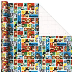 Hallmark Harry Potter™ 3-Pack Assorted Wrapping Paper, 60 Sq. Ft. Total -Hallmark popular shop Harry Potter Assorted Wrapping Paper Pack 5EWR2958 06