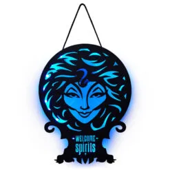 Hallmark Disney The Haunted Mansion Madam Leota Lighted Hanging Sign, 11x16 -Hallmark popular shop Haunted Mansion Madame Leota Metal Sign With Light 1HGN1503 03