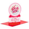 Hallmark All My Love Snow Globe Musical 3D Pop-Up Valentine's Day Card With Motion -Hallmark popular shop Hearts Snow Globe 3D PopUp Music Motion Valentines Day Card 1299VAY9986 01