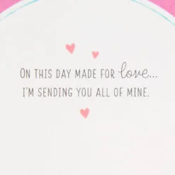 Hallmark All My Love Snow Globe Musical 3D Pop-Up Valentine's Day Card With Motion -Hallmark popular shop Hearts Snow Globe 3D PopUp Music Motion Valentines Day Card 1299VAY9986 03