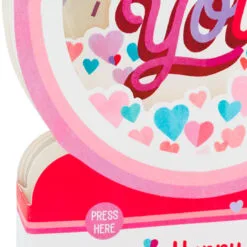 Hallmark All My Love Snow Globe Musical 3D Pop-Up Valentine's Day Card With Motion -Hallmark popular shop Hearts Snow Globe 3D PopUp Music Motion Valentines Day Card 1299VAY9986 04