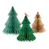 Hallmark Honeycomb Trees 3D Pop-Up Christmas Decorations, Set Of 3 2 Hallmark Honeycomb Trees 3D Pop-Up Christmas Decorations, Set Of 3 -Hallmark popular shop Honeycomb Trees 3D PopUp Christmas Decorations Set 1999XPJ8046 01