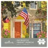 Hallmark Patriotic Front Porch 1,000-Piece Puzzle 2 Hallmark Patriotic Front Porch 1,000-Piece Puzzle -Hallmark popular shop House With American Flag Painting 1000Piece Puzzle 1PUZ1033 01