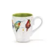 Demdaco Hummers On A Wire Mug 16 Oz. 2 Demdaco Hummers On A Wire Mug 16 Oz. -Hallmark popular shop Hummingbirds on White Mug With Green Interior 1004610071 01