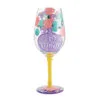 Lolita I (Heart) Mom Handpainted Wine Glass, 15 Oz. -Hallmark popular shop I Heart Mom Handpainted Wine Glass 6012485 01