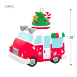 Hallmark Mini Festive Frozen Treats Ornament With Sound, 1.35" -Hallmark popular shop Ice Cream Truck Keepsake Ornament 1299QXM9199 03