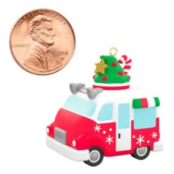 Hallmark Mini Festive Frozen Treats Ornament With Sound, 1.35" -Hallmark popular shop Ice Cream Truck Keepsake Ornament 1299QXM9199 07