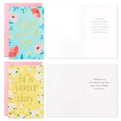 Hallmark Illustrated Floral Assorted Mother's Day Cards, Pack Of 36 -Hallmark popular shop Illustrated Floral Mothers Day Cards Assortment 5MAY1000 04