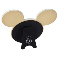Hallmark Disney 100 Years Of Wonder Mickey Ears Ceramic Picture Frame, 4x4 -Hallmark popular shop Iridescent Mickey Ears Ceramic Picture Frame 1DYG2086 02