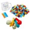 Hallmark It's Time To Celebrate You Glass Mug Party Kit -Hallmark popular shop Its Time to Celebrate You Glass Mug Gift Set 1BIR1269 01